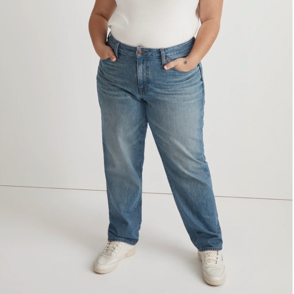 Madewell Plus Slouchy Boyjean 20W